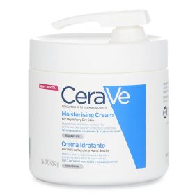 CERAVE - Moisturising Cream For Dry to Very Dry Skin (With Pump) 551954 454g/16oz