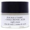 Polyglutamic Plus Hyaluronic Acid Night Cream by NOW Beauty for Unisex - 1.7 oz Cream