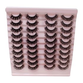 20 Pairs of False Eyelashes Three-Dimensional Thick Natural Curl Warped (Series: 9)